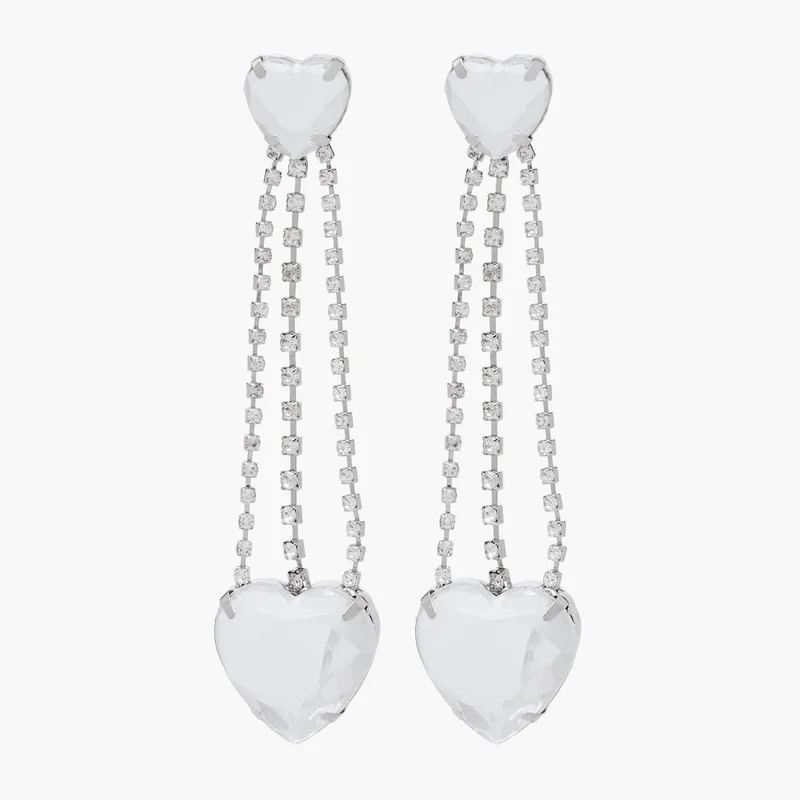 Lifestyle Heart Shaped Dangler Earrings for Women